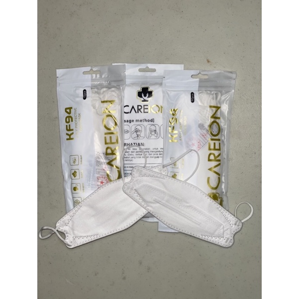 Masker KF94 Careion Original 10 pcs - Putih