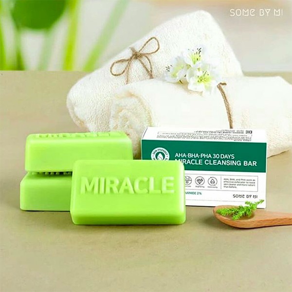 SOMEBYMI - AHA-BHA-PHA 30 Days Miracle Cleansing Bar 106gr Some By Mi SABUN SOAP