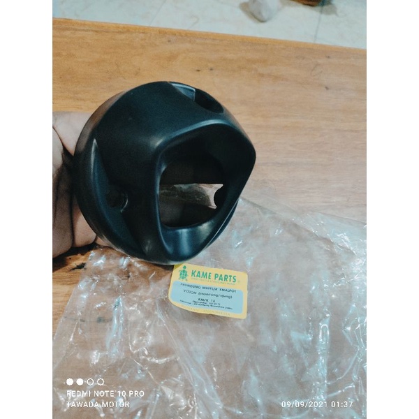 tutup ujung/moncong knalpot yamaha vixion