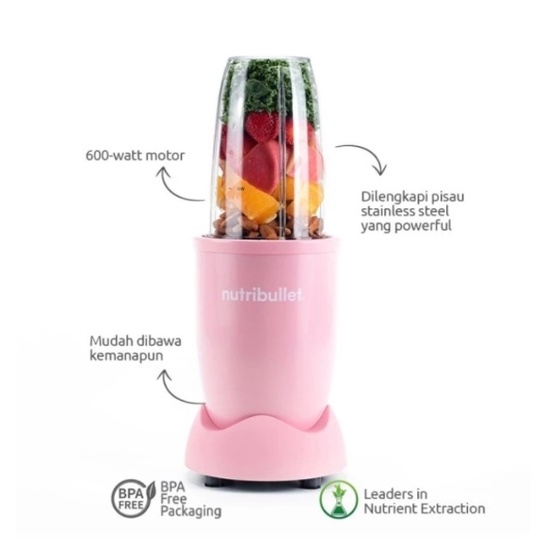 Nutribullet Blender 600W Nutri Bullet Juicer Nutrition Extractor