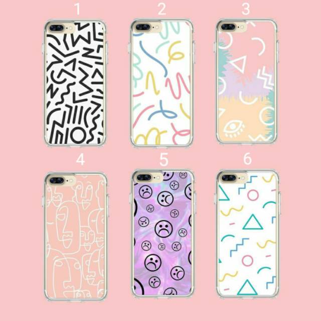 GIRL's Collection - Custom Case Hardcase 3D Fullprint Iphone Oppo A7 A5s Vivo Y95 S1 Samsung  Motif