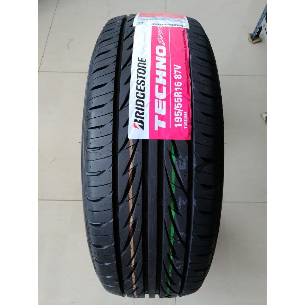 Ban Luar Bridgestone Techno Sport 195 55 R16 Shopee Indonesia