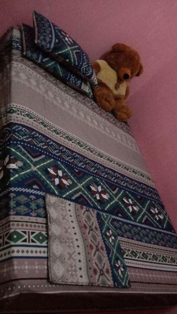 Sprei Kendra Ukuran 140x200 (blue Easton, Funtastic, Rose Autumn, Leon Rose, Macan )