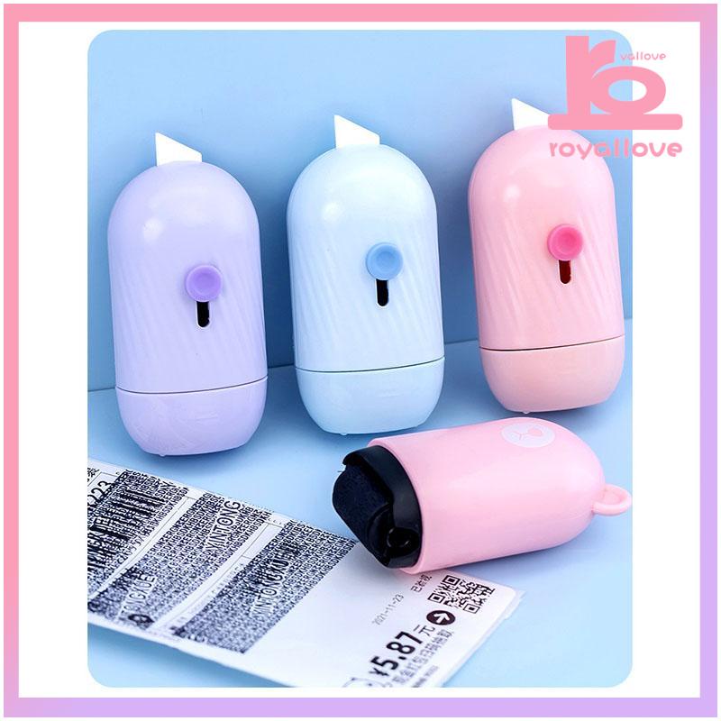 

COD✨2in1 Perlindungan Rol Stempel Pembuka Pisau Keramik Rol Keamanan ID Rahasia dan Perlindungan Privasi-love