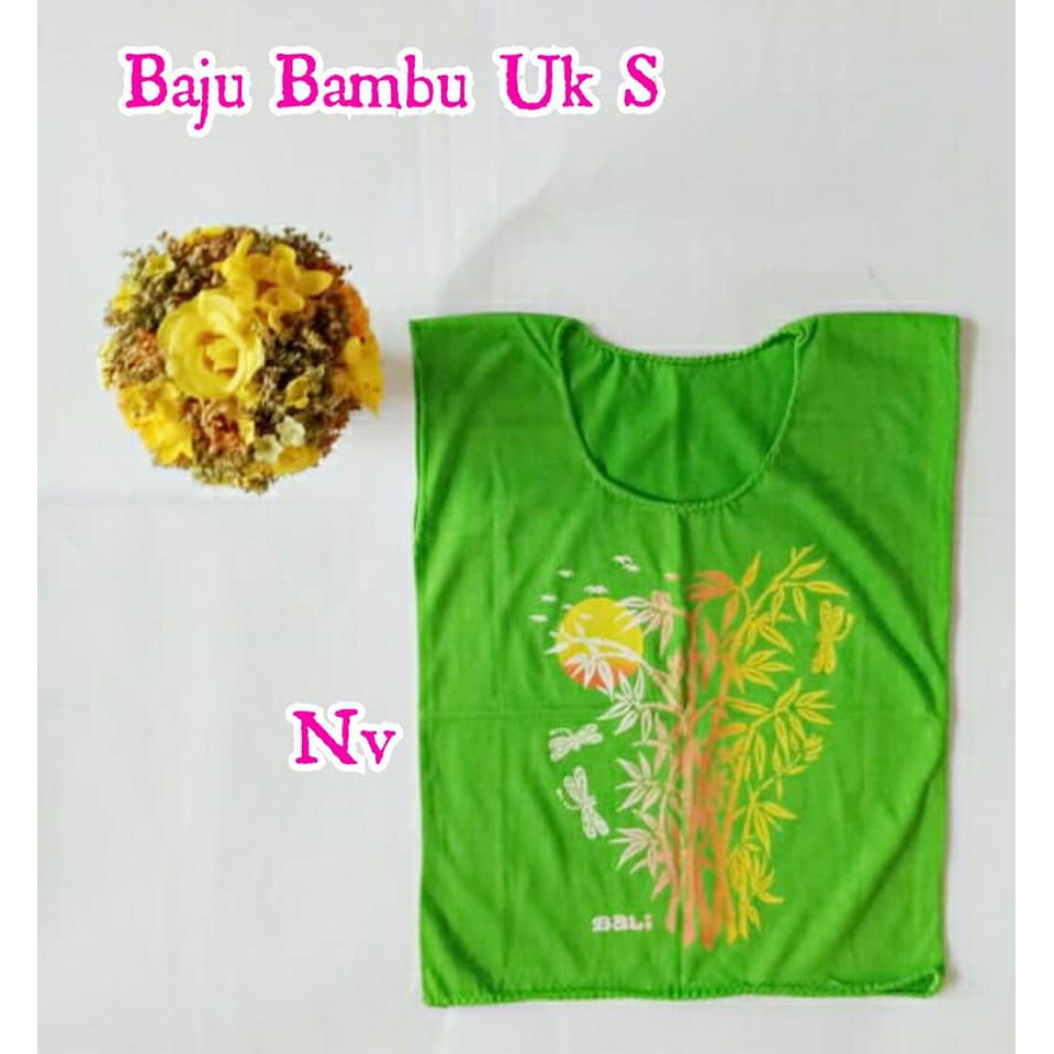 BAJU ANAK BAMBU UK.S ( UMUR 0 - 1 TAHUN )