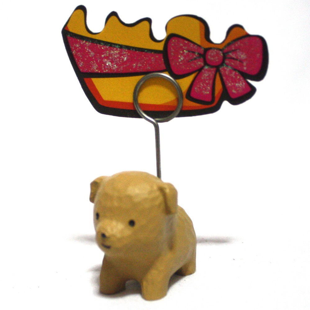 

NAME TAG STAND / NAME TAG MEJA KARAKTER DOGGY MOTIF-3