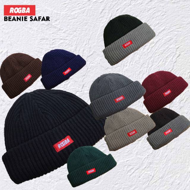 TOPI BEANIE SAFAR / KUPLUK / ROSAL / PECI / KOPIAH