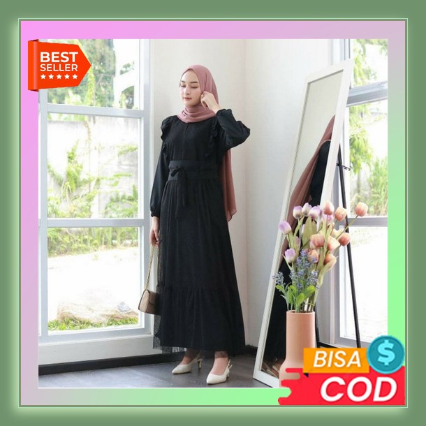 Baju Gamis Kekinian Terbaru Bju Lebaran 2022 Baju Gamis Wanita Murah Bj Buslim Wanita Fashion Muslim Gamis Remaja Terbaru Murah