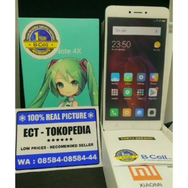 Xiaomi Redmi 4x 3/64GB Spesial Hatsune