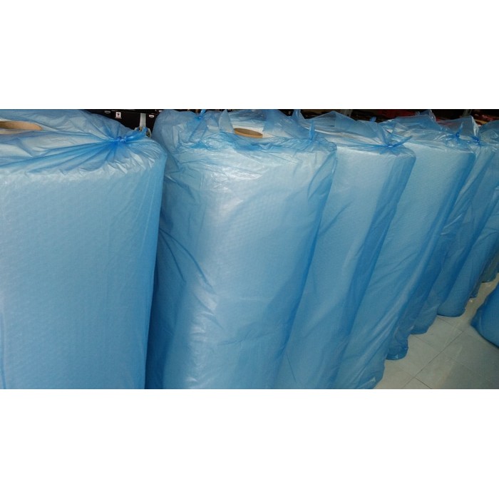 

Medan - Bubble Wrap Meteran Uk. 125 Cm X 100 Cm (Plastik Biru)