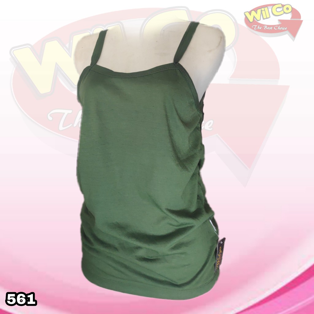 K561 - TANKTOP/KAMISOL ATASAN PAKAIAN DALAM WANITA WIDYA LUX SIZE XXL TALI KECIL