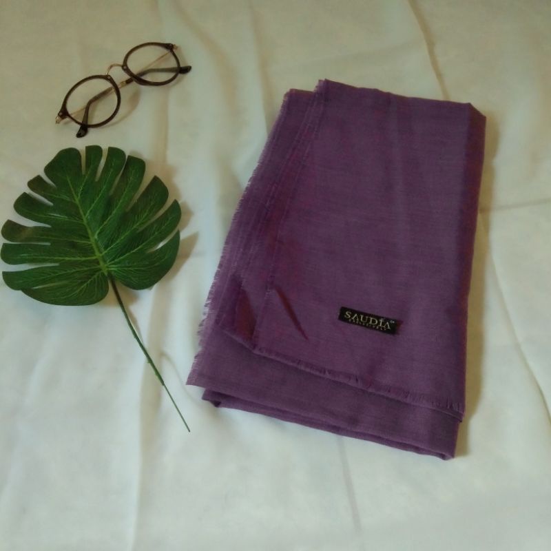 preloved jilbab saudia warna ungu tua