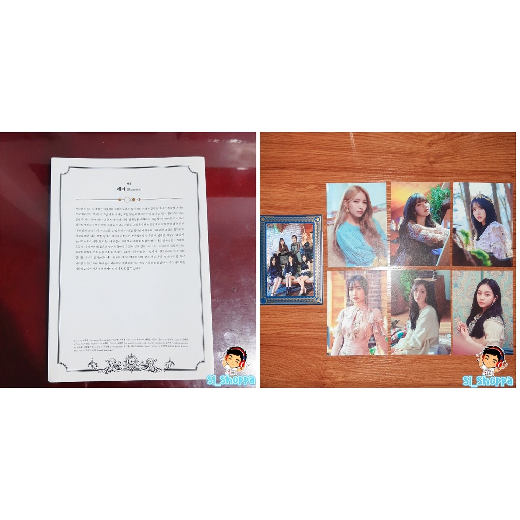GFRIEND "Time For Us" Limited Edition Contents Official