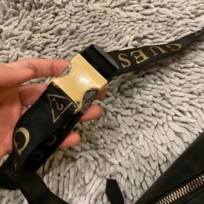 TERBAR UWAISTBAG GUESS /TAS SELEMPANG GUESS/ TAS WATERPROOF / WAISTBAG ANTI AIR/waist bag guess pria