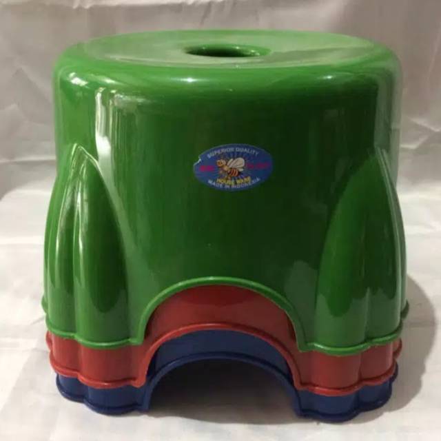 Bangku Plastik Bulat - Kursi Kecil