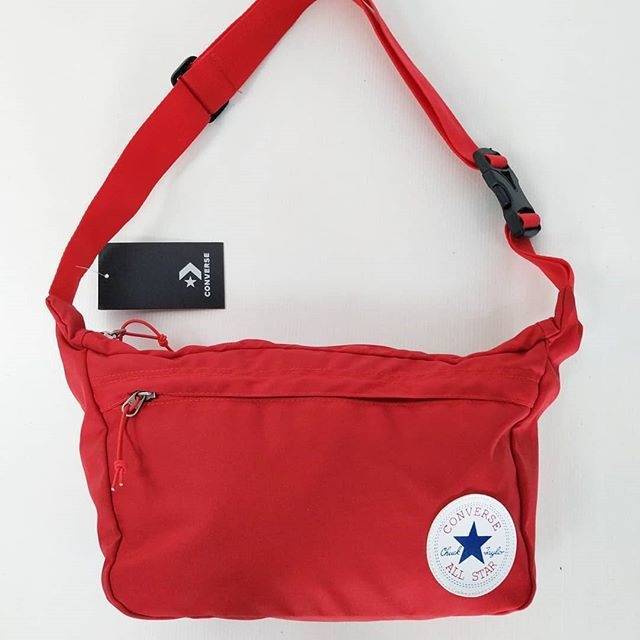  TAS  CONVERSE  MESENGGER BAG RED TAS  CONVERSE  TAS  