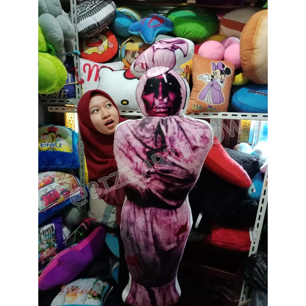 Bizzarpillow Bantal Hantu Pocong Size XL BZ144