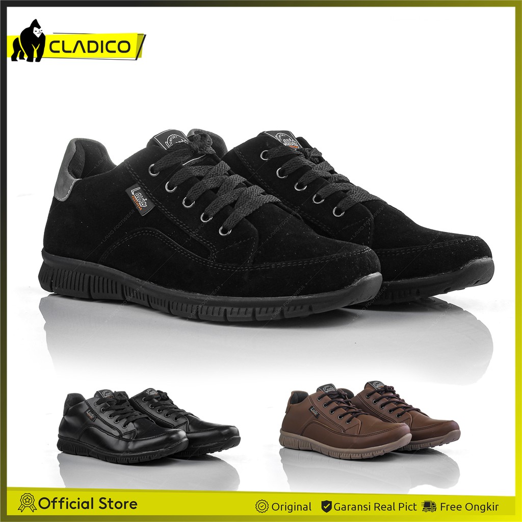 Sepatu Sneakers Casual Santai Pria Lavio Clouds Original