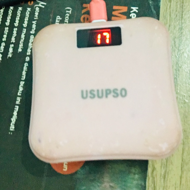 Powerbank usupso pink lucu