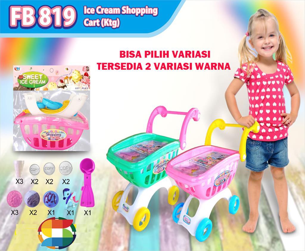 Mainan Anak Ice Cream / Mainan Anak Trolley Shopping TERMURAH!!!FB819 JSP