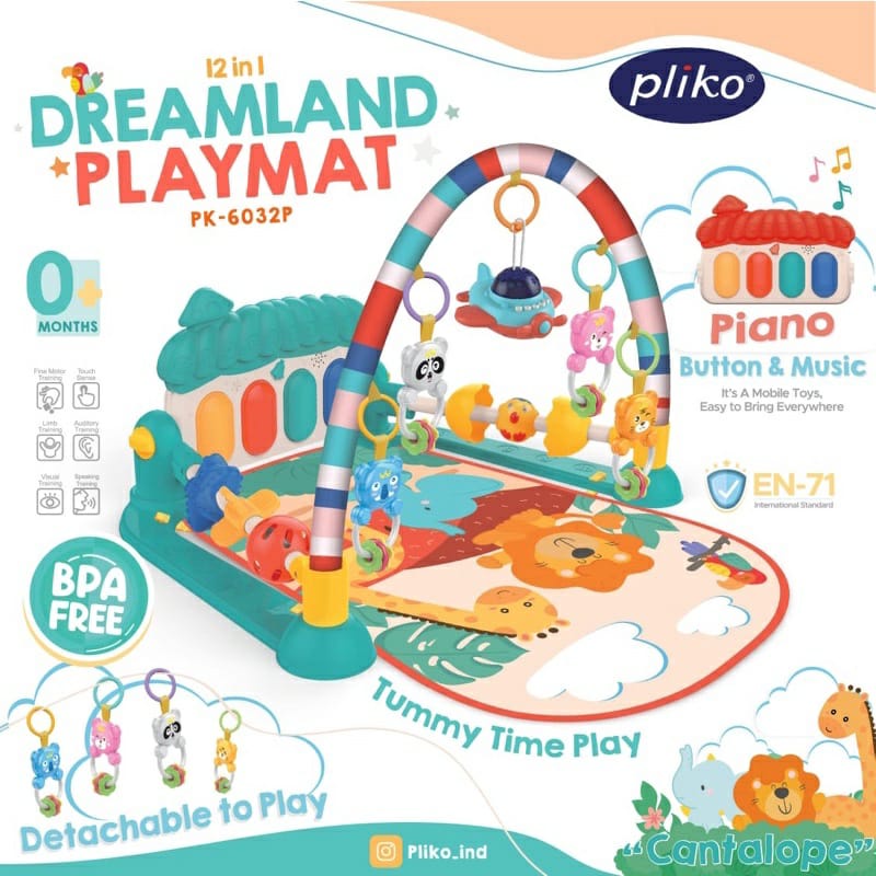 Pliko Dreamland Playmat PK-6032P 12in1