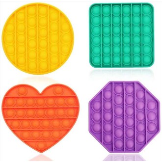 Push Pop It Sensory Fidget Toy Mainan Sensorik Antistres-Polos