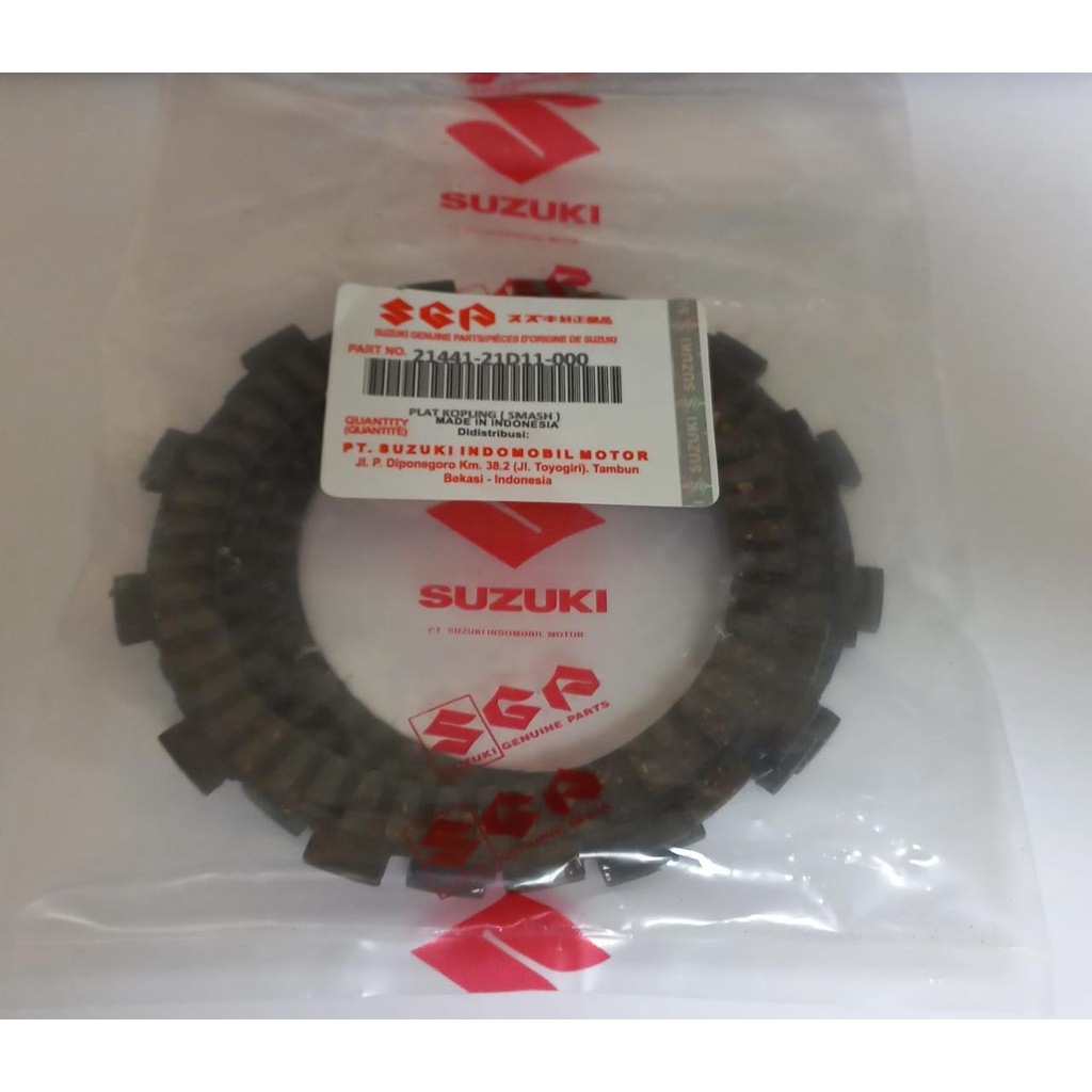 Kampas Kopling Suzuki SATRIA 2T-SMASH-SHOGUN Part No 21441-21D11-000