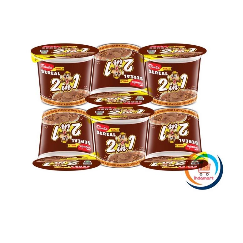 

(PROMO RQA76) Coco Crunch Simba Sereal Cup ( 2 in 1 )24 gram Isi 6 pcs ✰