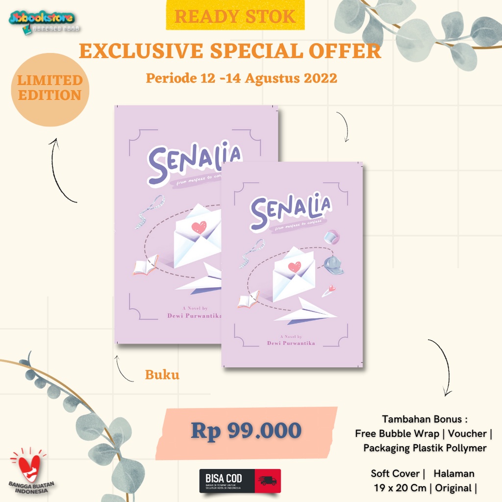 Novel Senalia - Dewi Purwantika