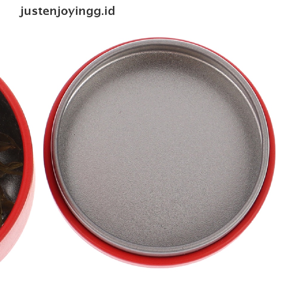 // justenjoyingg.id // Airtight Smell Proof Container Aluminum Herb Stash Jar Metal Sealed Can Tea Jar ~