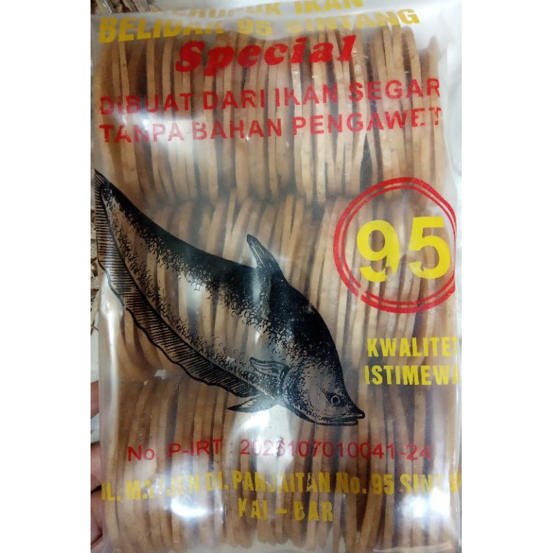 

Kerupuk Ikan Belidak Istimewa 95 800g / Kerupuk Khas Kalimantan Barat