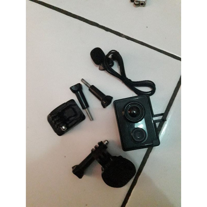 yi action camera wifi + mod mic external
