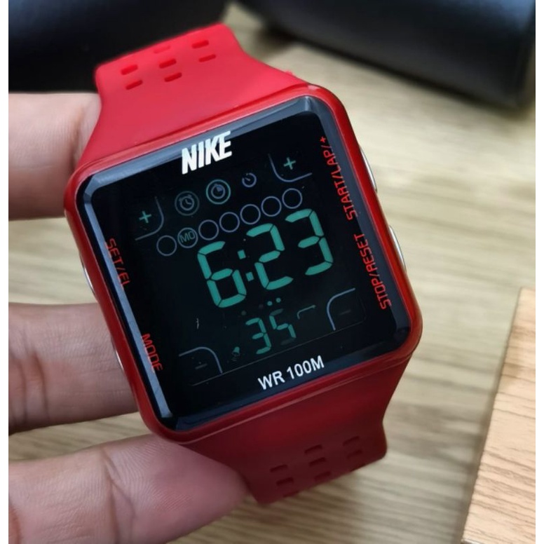 Jam Tangan Wanita/Pria Unisex Digital Nike Free Gelang