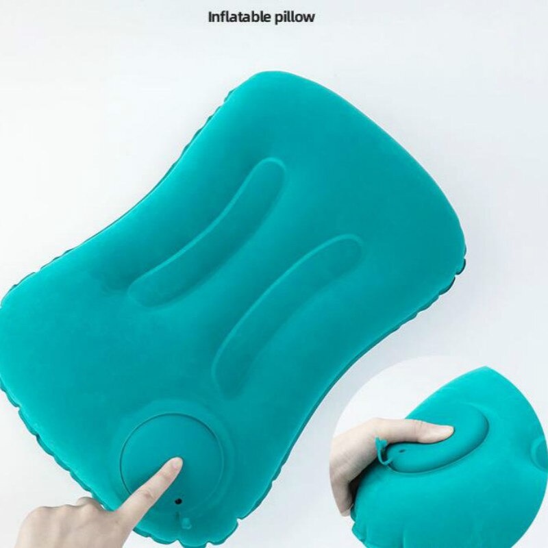 TaffSPORT Bantal Angin Travel  BAT23 Bantal Piknik mobil Traveling Portable Inflatable Aeros Pillow f8057 NH17T0