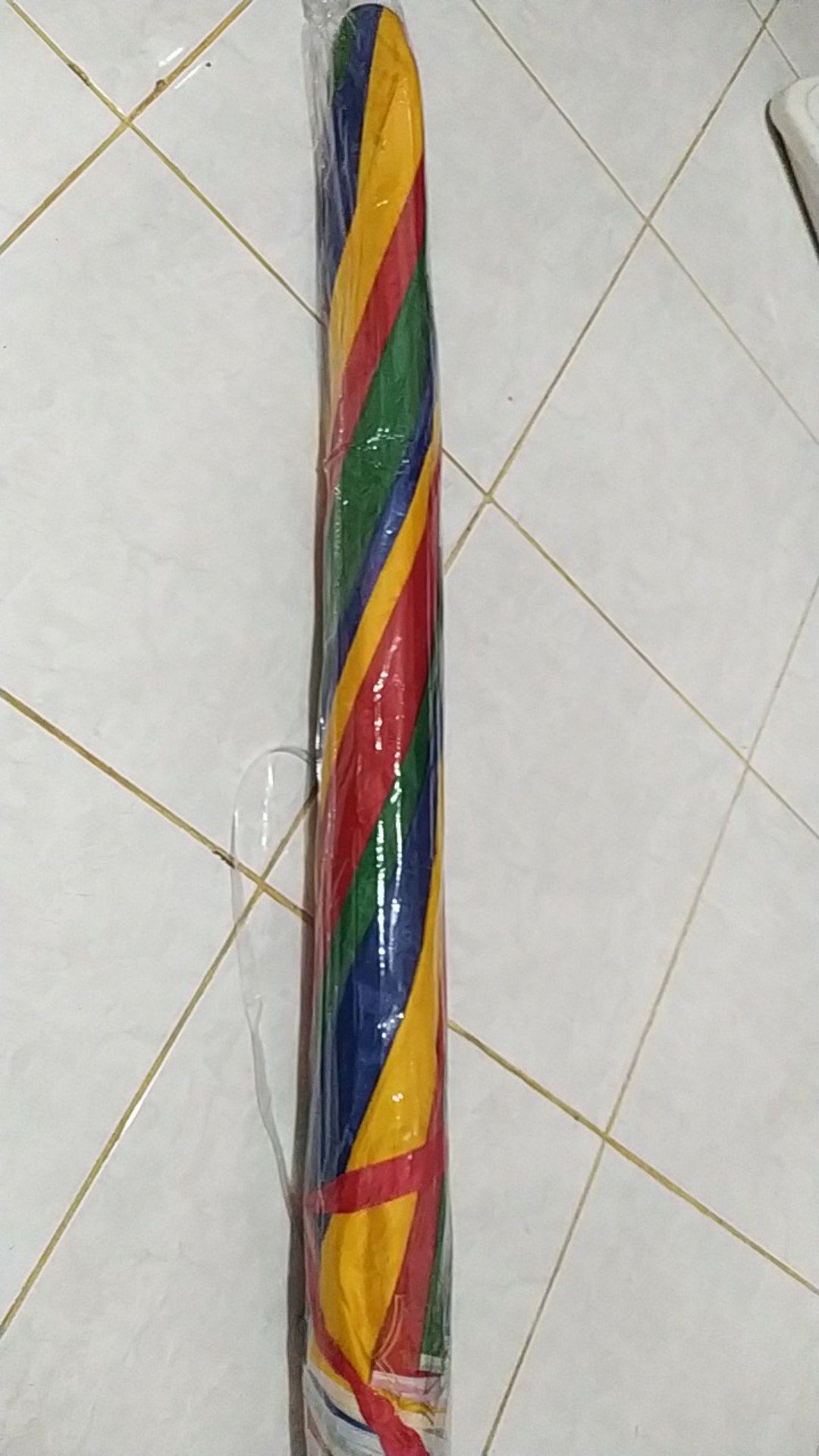 Payung Tenda Pantai 170cm Pelangi Double (2 Lapis/ 2 Layer/ 2 Helai) Anti-uv