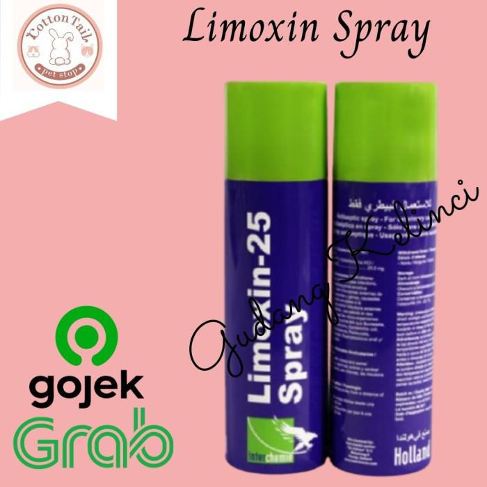 Disinfektan Limoxin Antibiotik Semprot / Spray Hewan Oxytetracycline Anti Infeksi Kekinian Terlaris