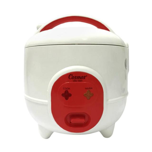 Rice Cooker Anti Lengket Cosmos 0.6L 3in1 CRJ 1001 Low Watt