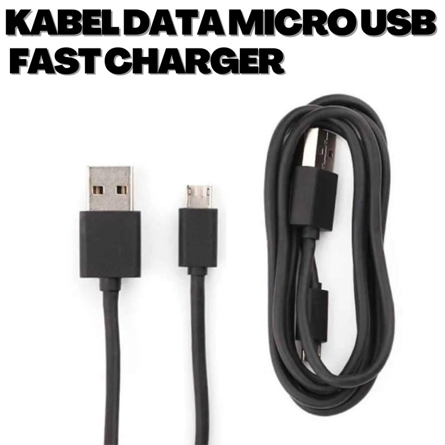 KABEL DATA CHARGER MICRO USB 2A 79cm FAST CHARGING UNIVERSAL ANDROID