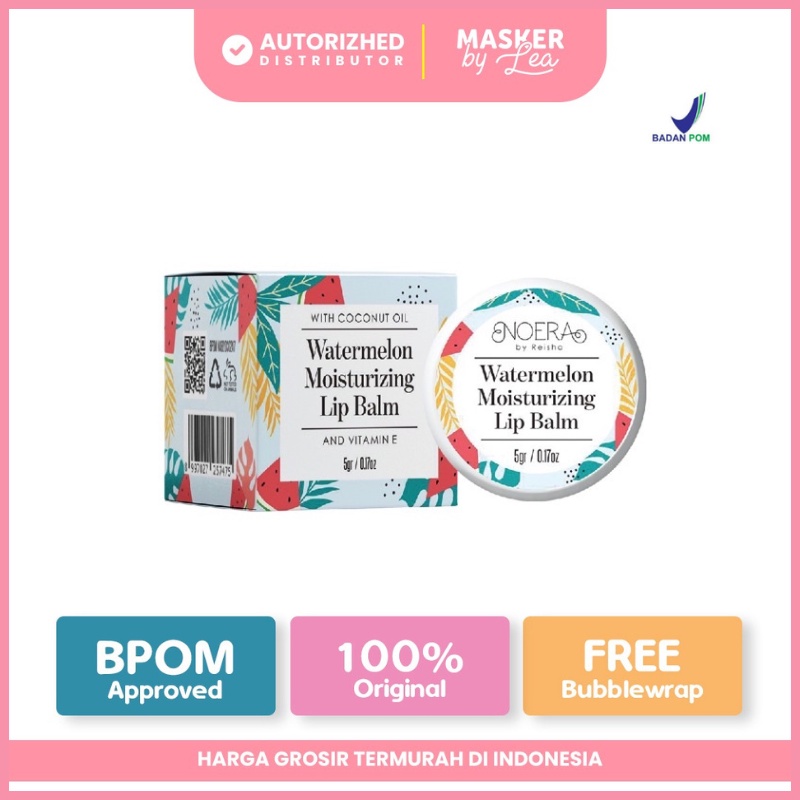 BPOM Noera Watermelon Moisturizing Lip Balm