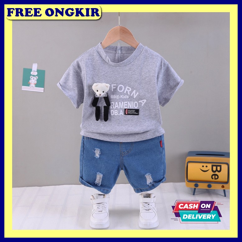 Baju Celana Anak Ori Baju Stelan Baby Buju Oneset Terbaru Setelan Laki2 Fashion Baby Kekinian Outer 