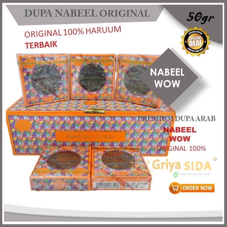 Dupa Arab Bakhour Nabeel Original wow dupa bukhur aroma serasa di masjidil haram