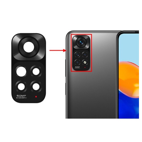 Camera Lens Lensa kamera kaca kamera belakang Xiaomi Redmi Note 11