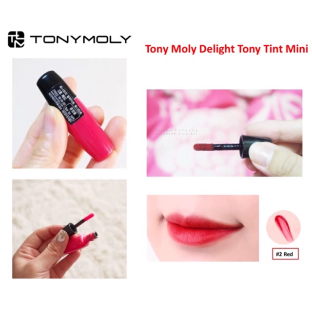 Tonymoly Tony Moly Delight Tony Tint Mini no.2 Apple Red