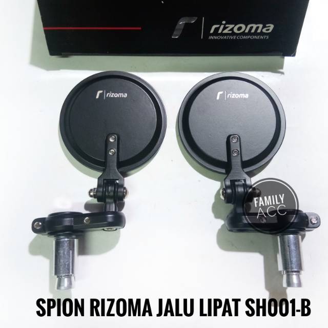 Spion Jalu Lipat Bar End Tekuk Rizoma SH-001 Universal