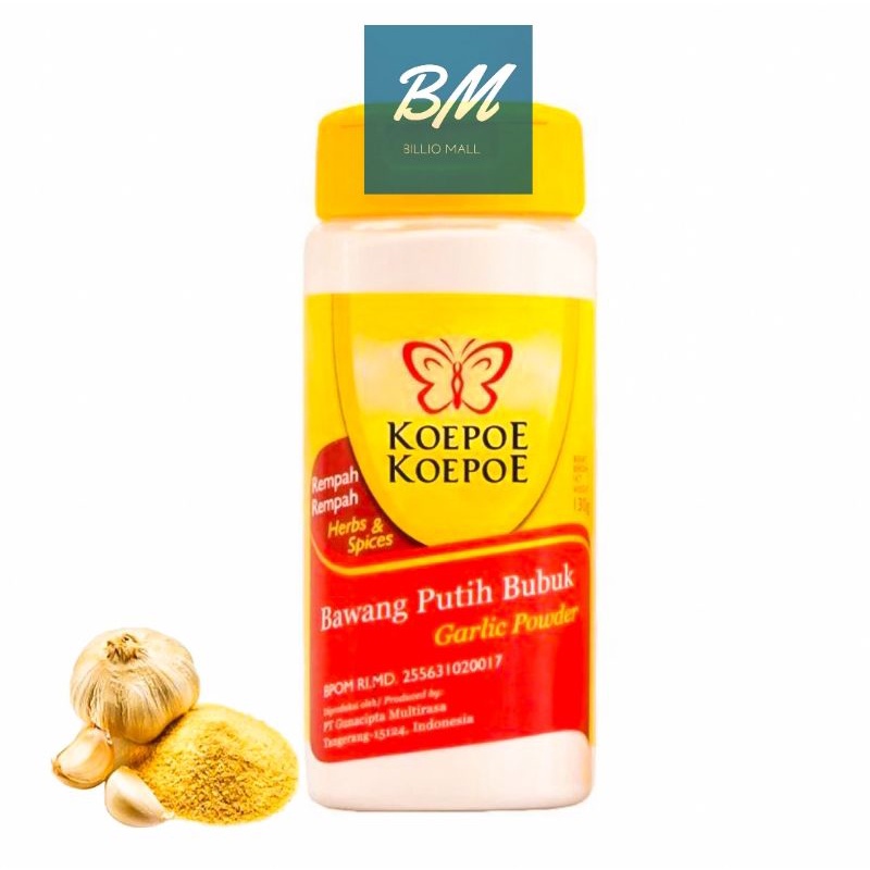 

Koepoe Kupu Bawang Putih Bubuk 130 gr