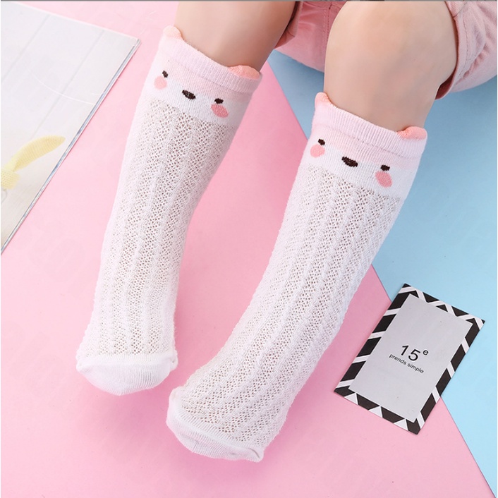 Halobaby Kaos Kaki Panjang Bayi Perempuan Cewek Anti Slip / Baby Socks