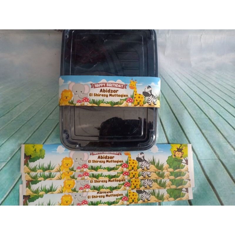 

LABEL BENTO MURAH FREE DESAIN