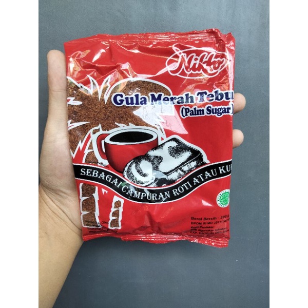 

Gula Merah Tebu(Palm Sugar) Nikko 200gr