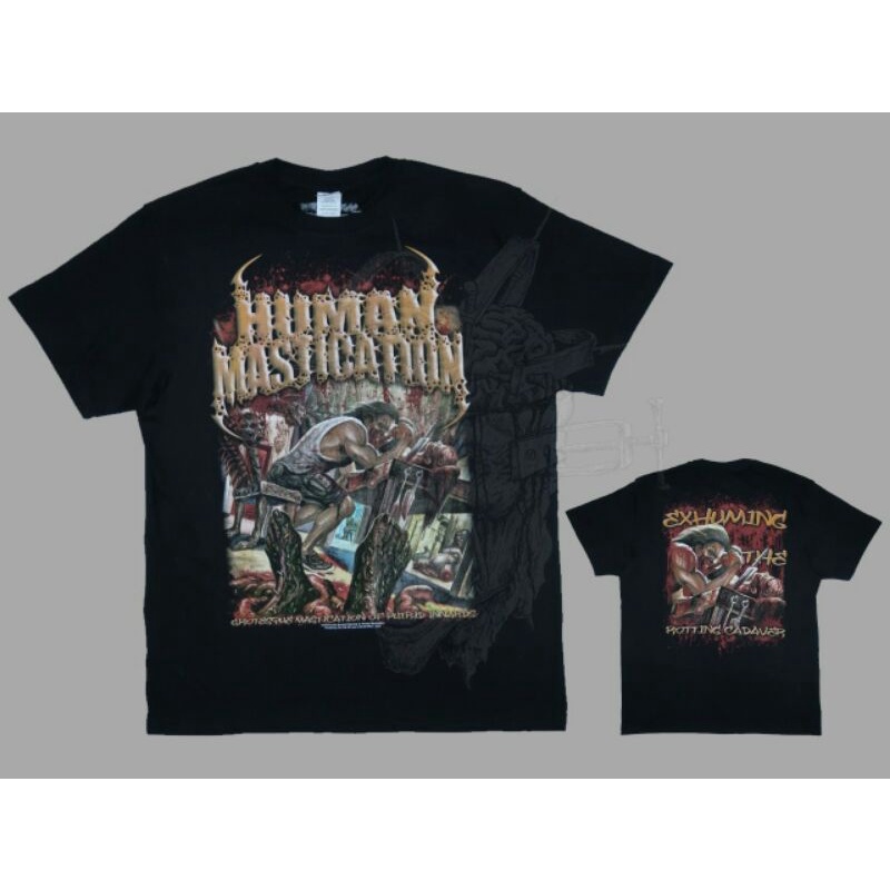 tshirt human mastication - grotesque