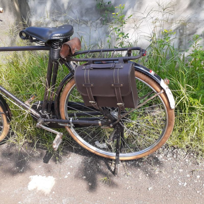 TAS SAMPING SEPEDA ONTEL KUNO SEPEDA KEBO